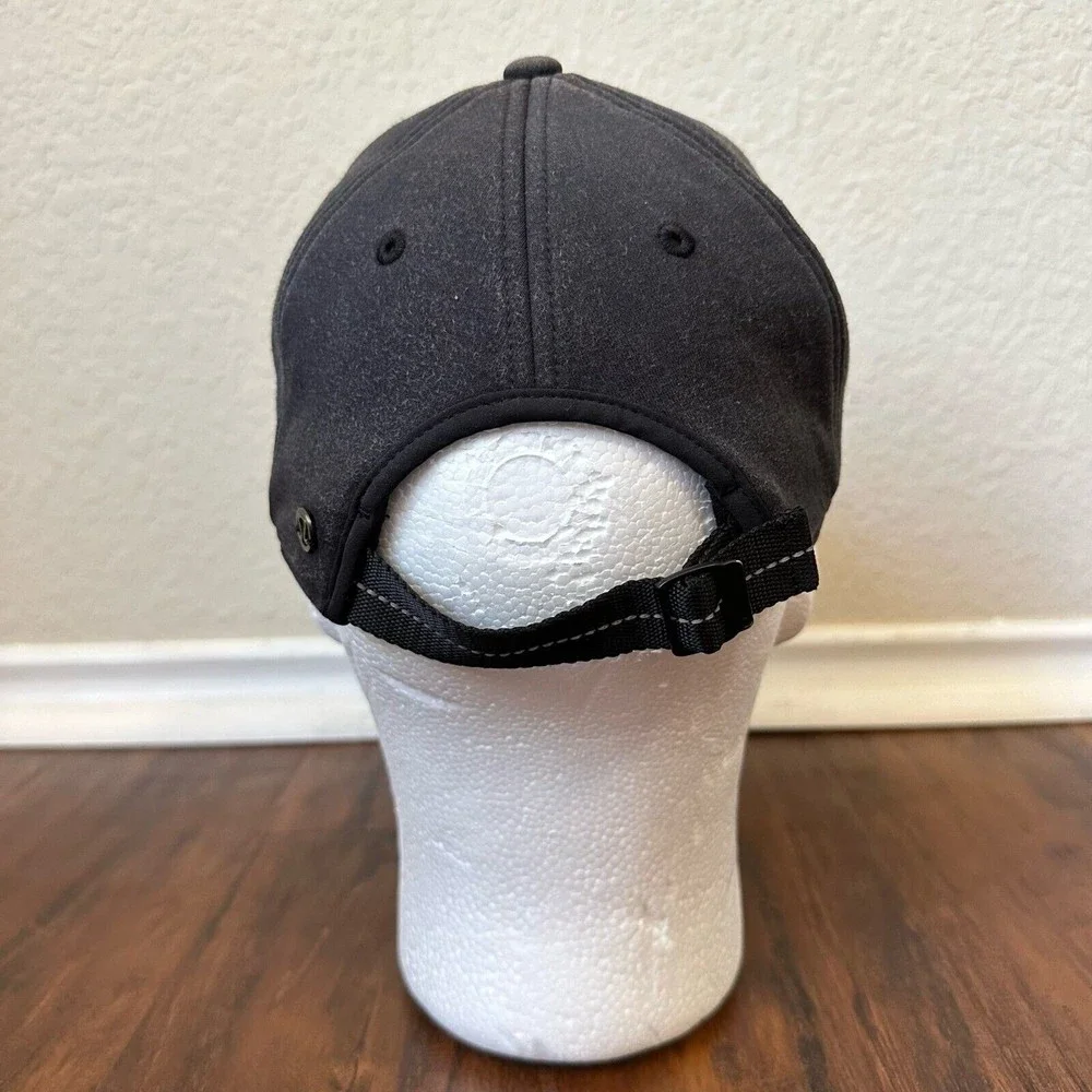 LULULEMON Womens Dusty Black Baseball Cap Adjustable Strap One Size RARE!!!